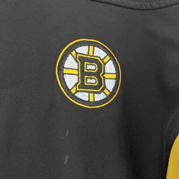Boston Bruins Soft Shell Fleece Lined Jacket, Embroidered Logo, Size Small - Picture 2 of 5